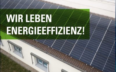 Unsere 30 kWp PV-Anlage geht ans Netz und wir mit gutem Beispiel voran!